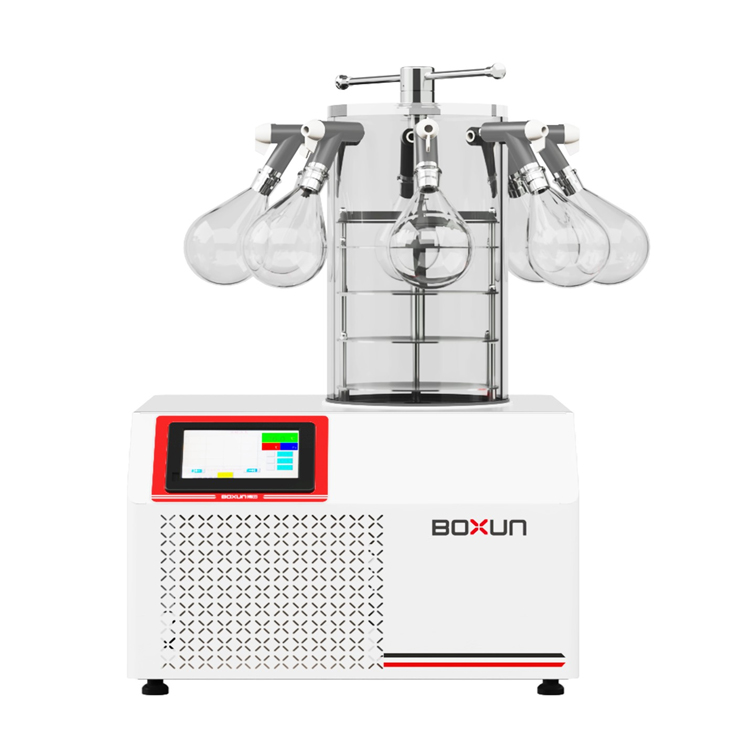 上海博迅BLG-12TD台式冷冻干燥机(多歧管压盖型）标配泵
